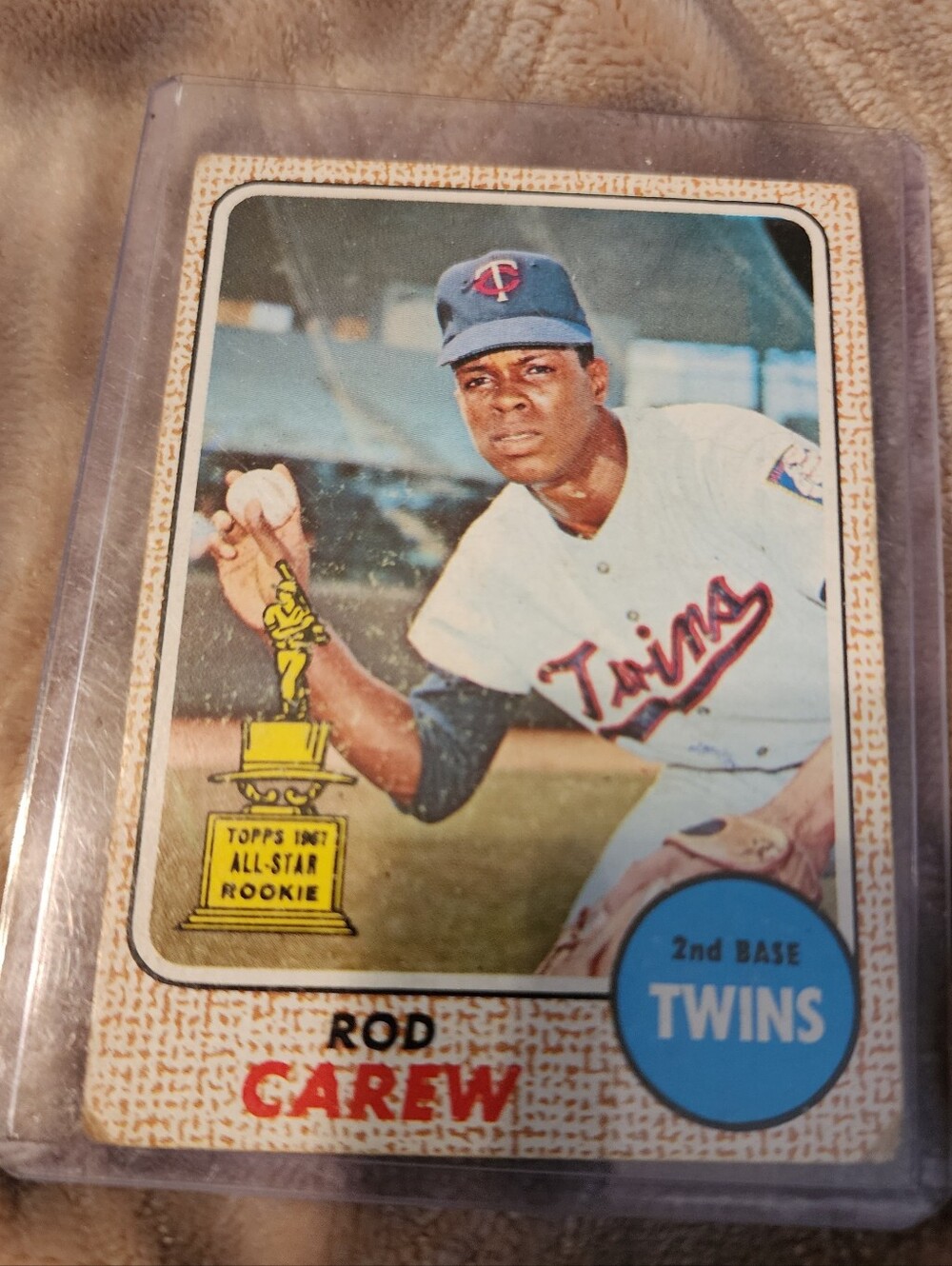 1968 Topps - Rod Carew #80 RC HOF